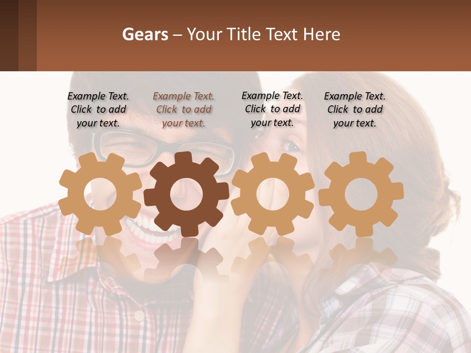 Talk Friendship Communication PowerPoint Template