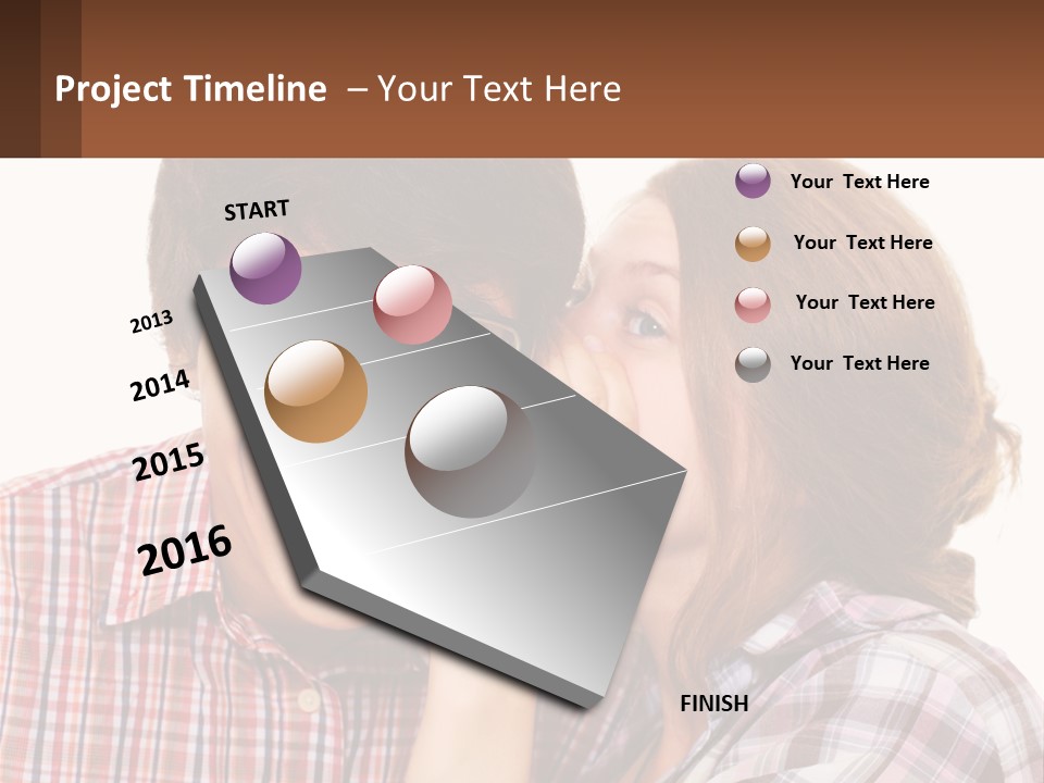 Talk Friendship Communication PowerPoint Template