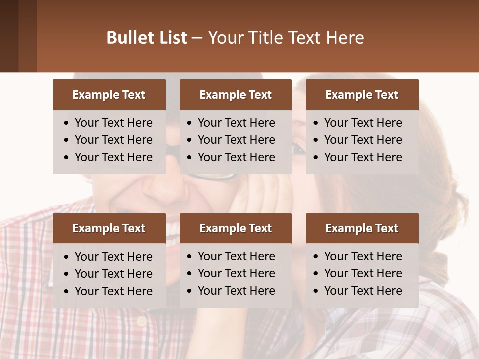 Talk Friendship Communication PowerPoint Template