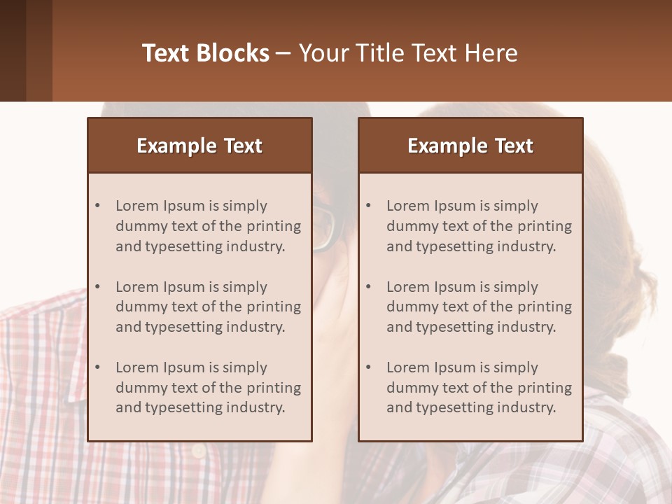 Talk Friendship Communication PowerPoint Template