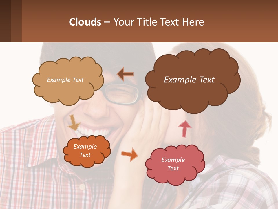 Talk Friendship Communication PowerPoint Template