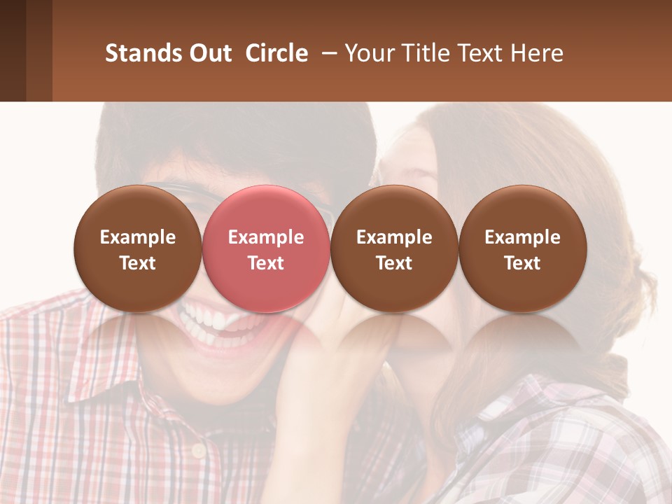 Talk Friendship Communication PowerPoint Template