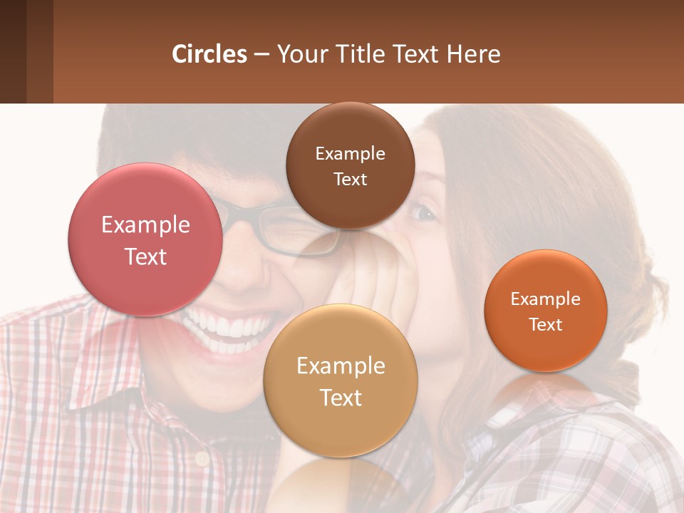 Talk Friendship Communication PowerPoint Template