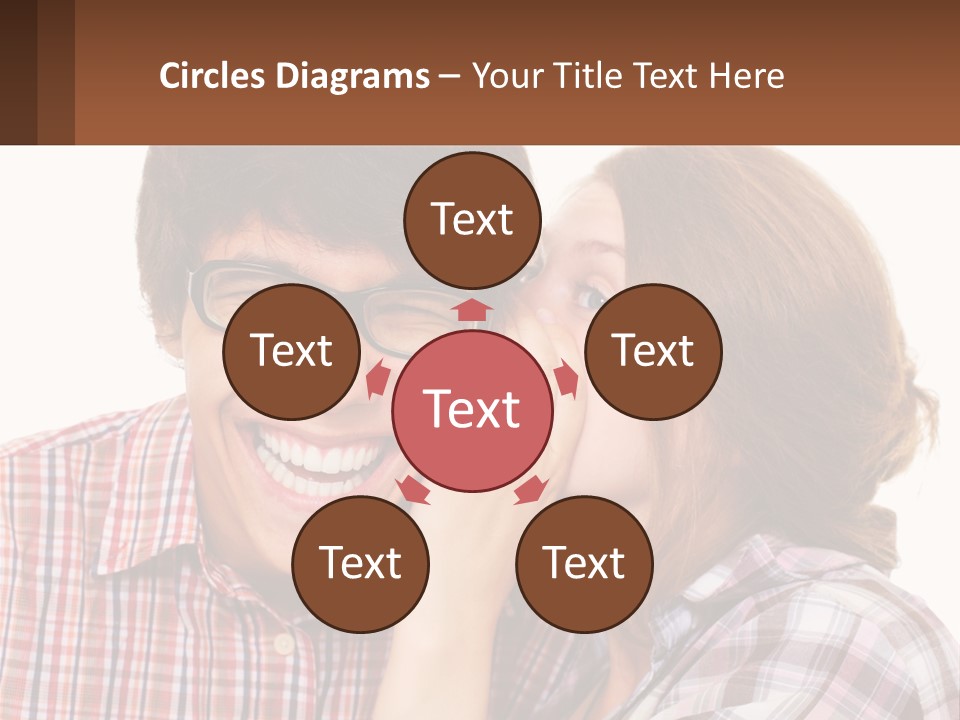 Talk Friendship Communication PowerPoint Template