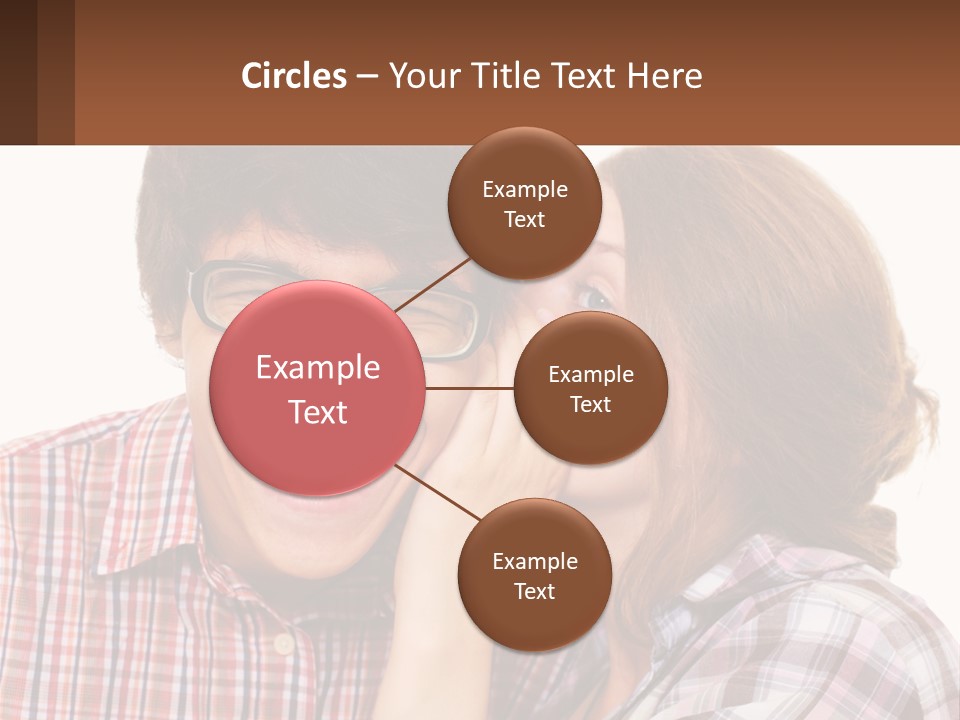 Talk Friendship Communication PowerPoint Template