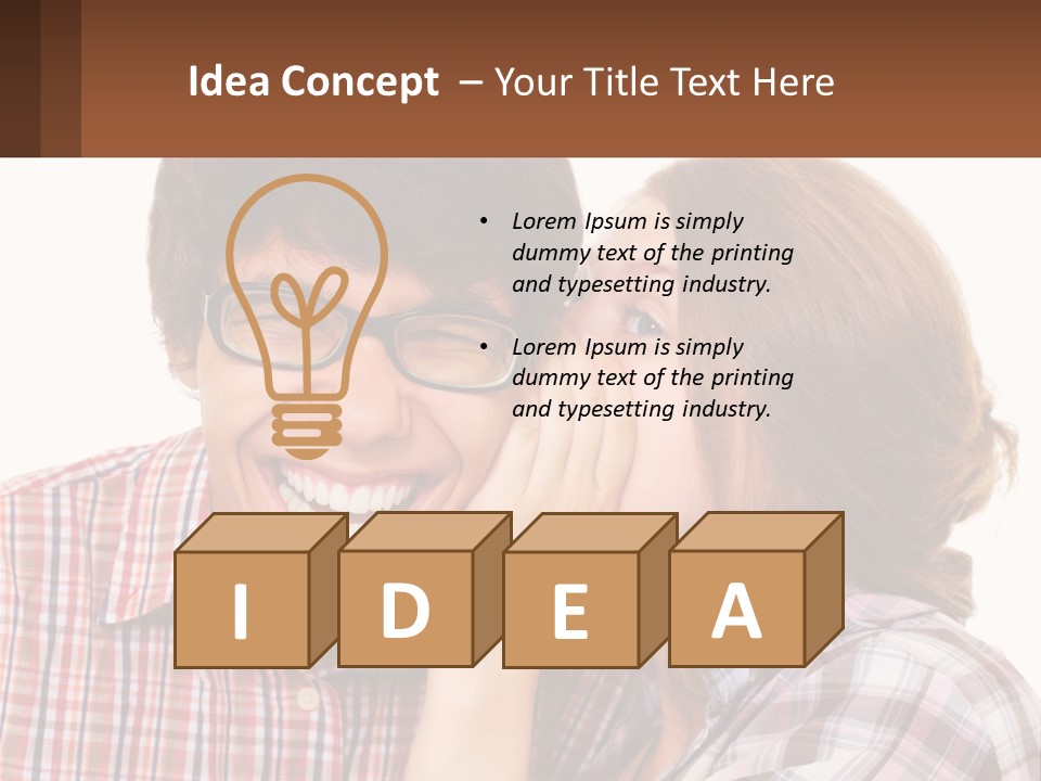 Talk Friendship Communication PowerPoint Template