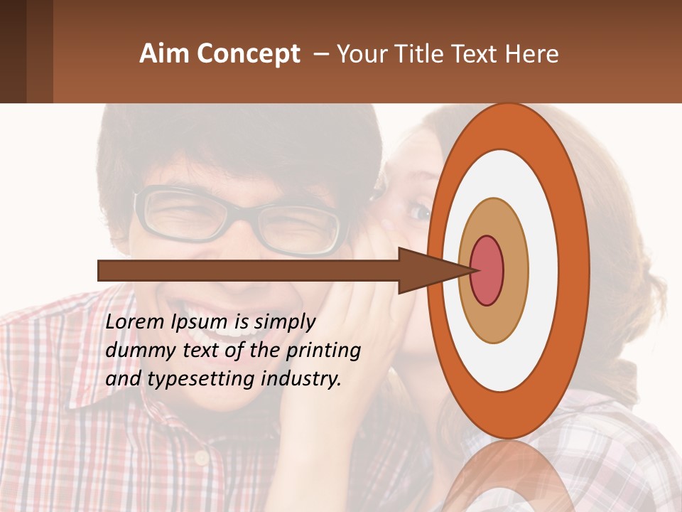 Talk Friendship Communication PowerPoint Template