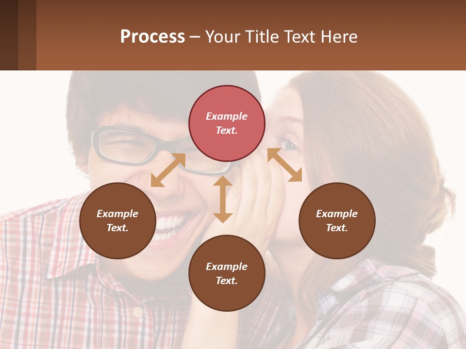 Talk Friendship Communication PowerPoint Template