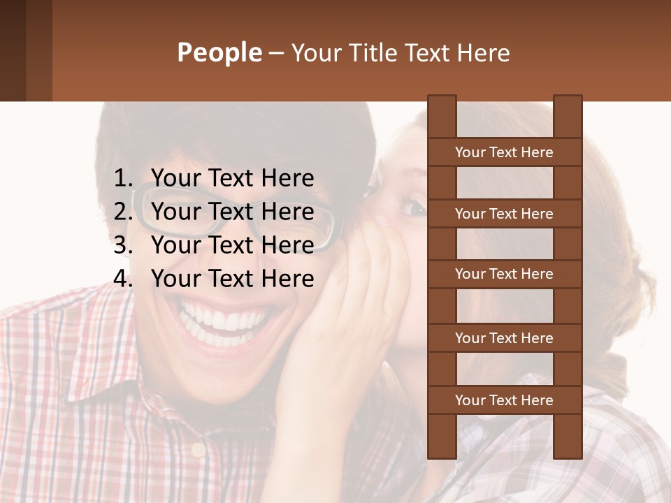 Talk Friendship Communication PowerPoint Template