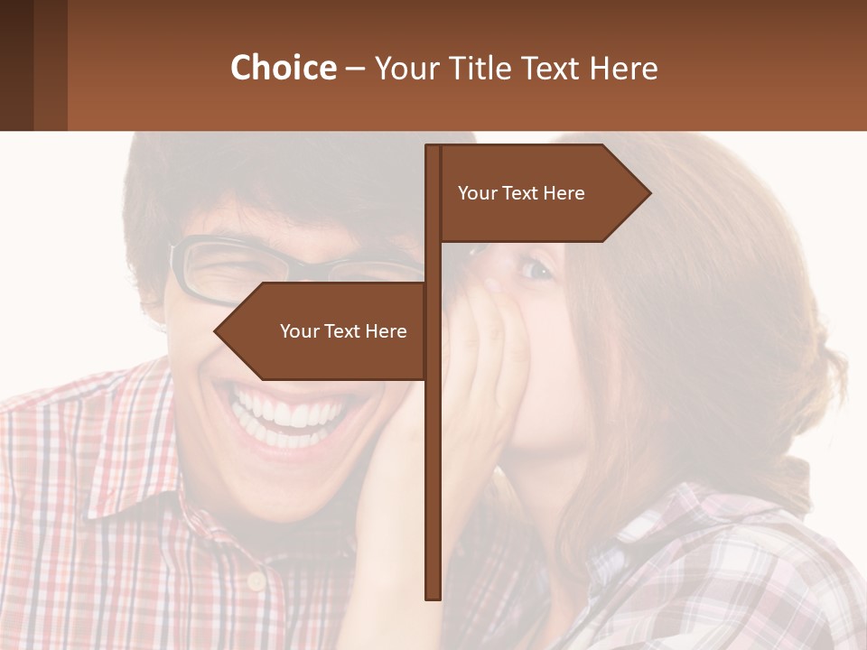 Talk Friendship Communication PowerPoint Template