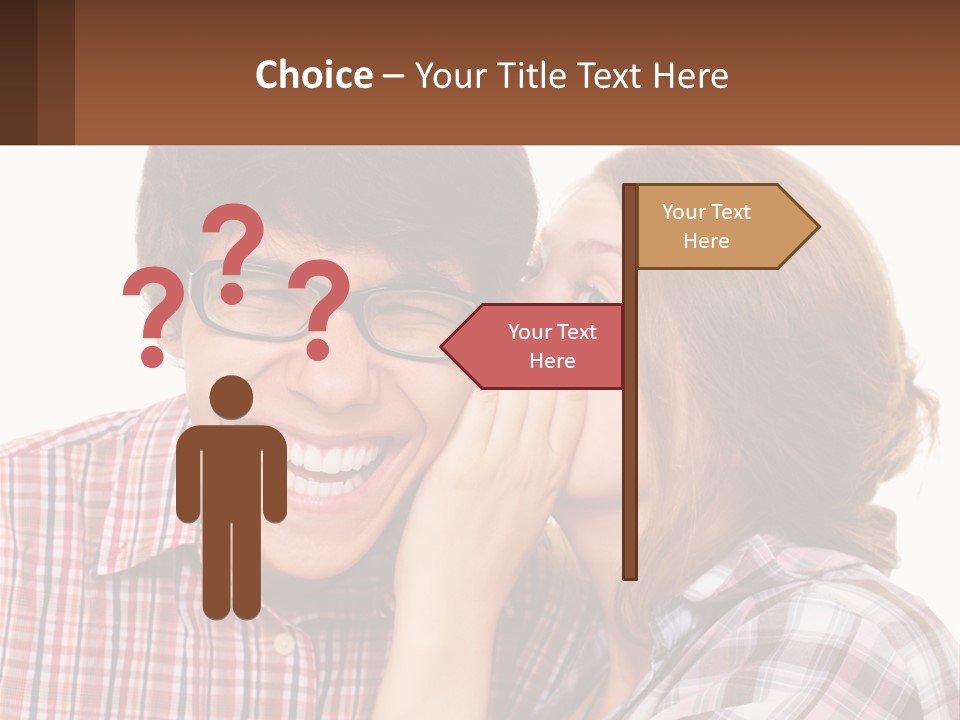 Talk Friendship Communication PowerPoint Template