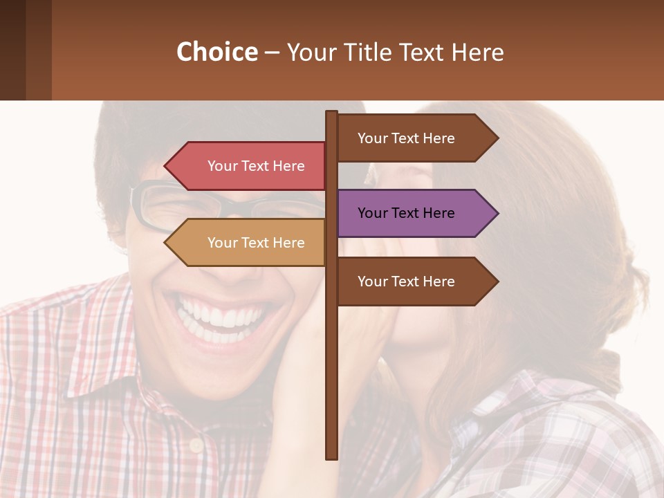 Talk Friendship Communication PowerPoint Template