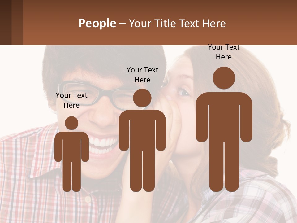 Talk Friendship Communication PowerPoint Template