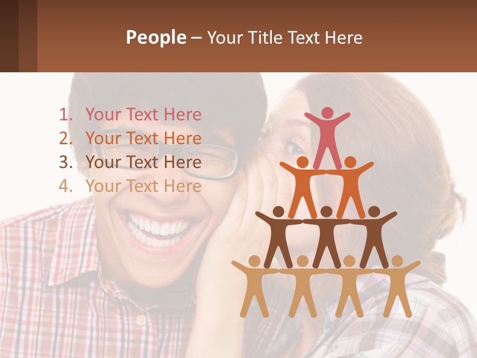 Talk Friendship Communication PowerPoint Template