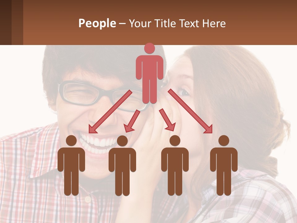 Talk Friendship Communication PowerPoint Template