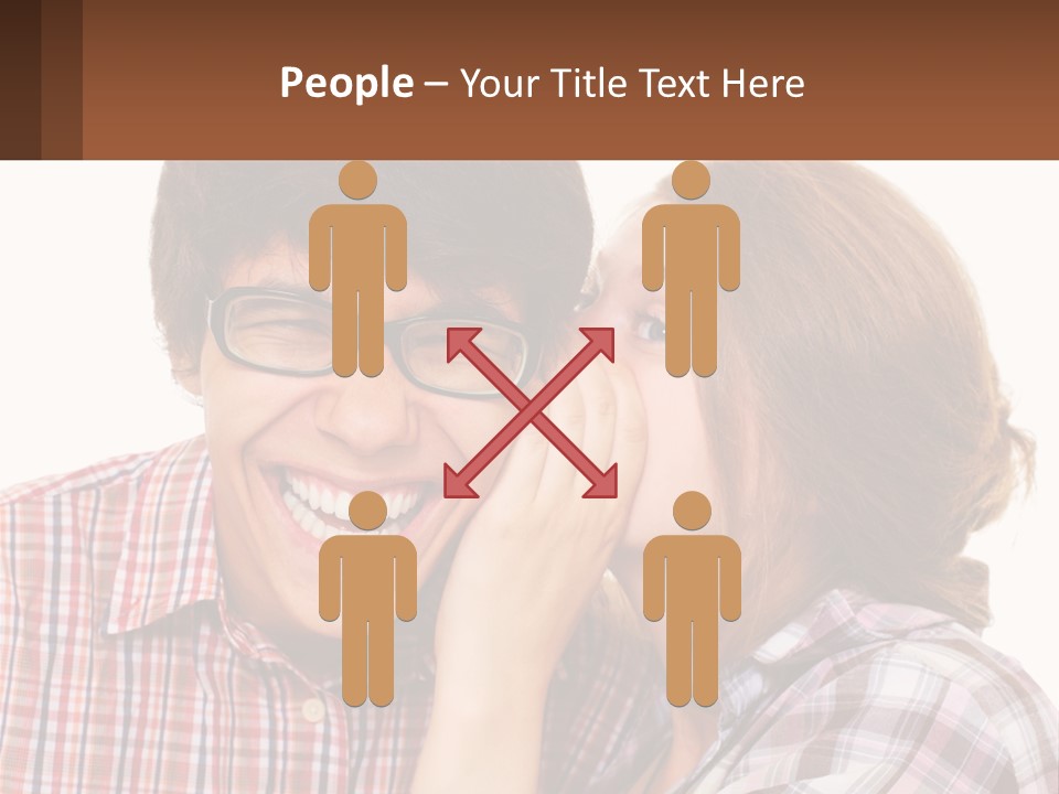 Talk Friendship Communication PowerPoint Template