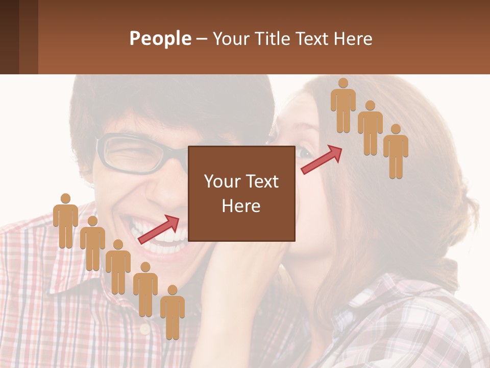 Talk Friendship Communication PowerPoint Template