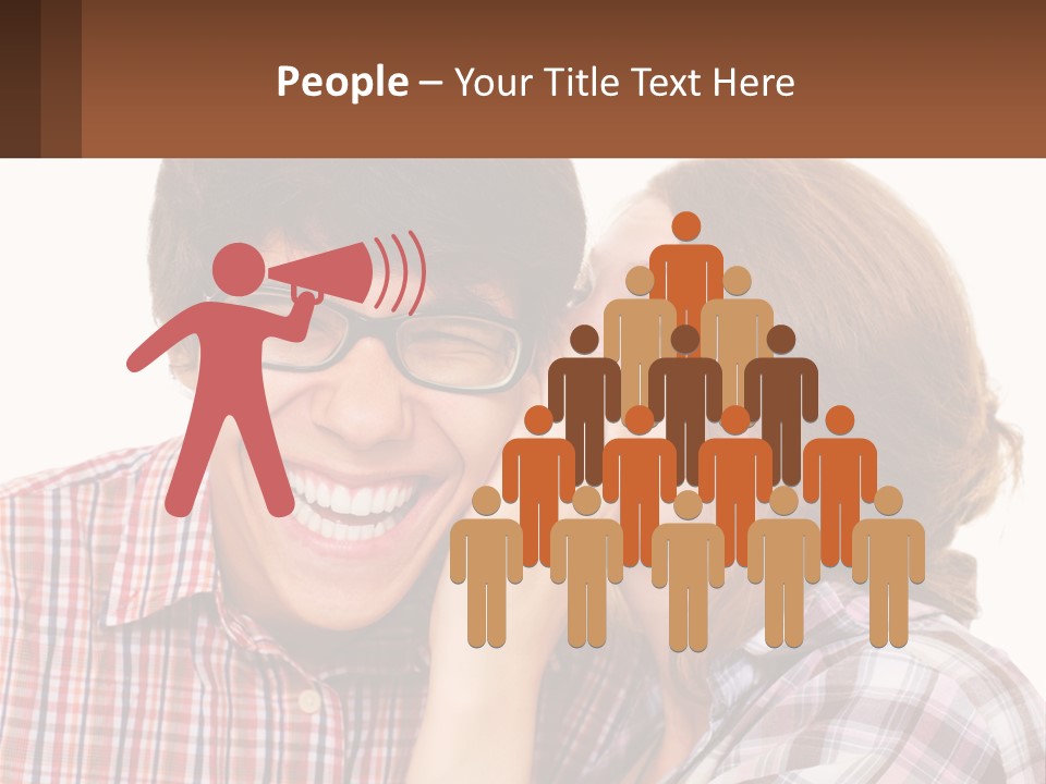 Talk Friendship Communication PowerPoint Template