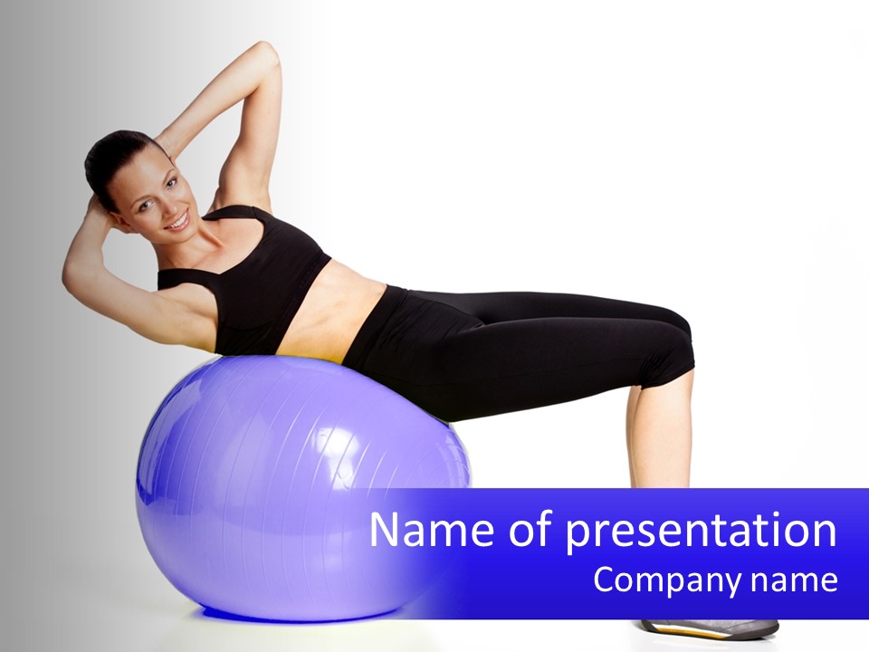 Body Floor Yoga PowerPoint Template