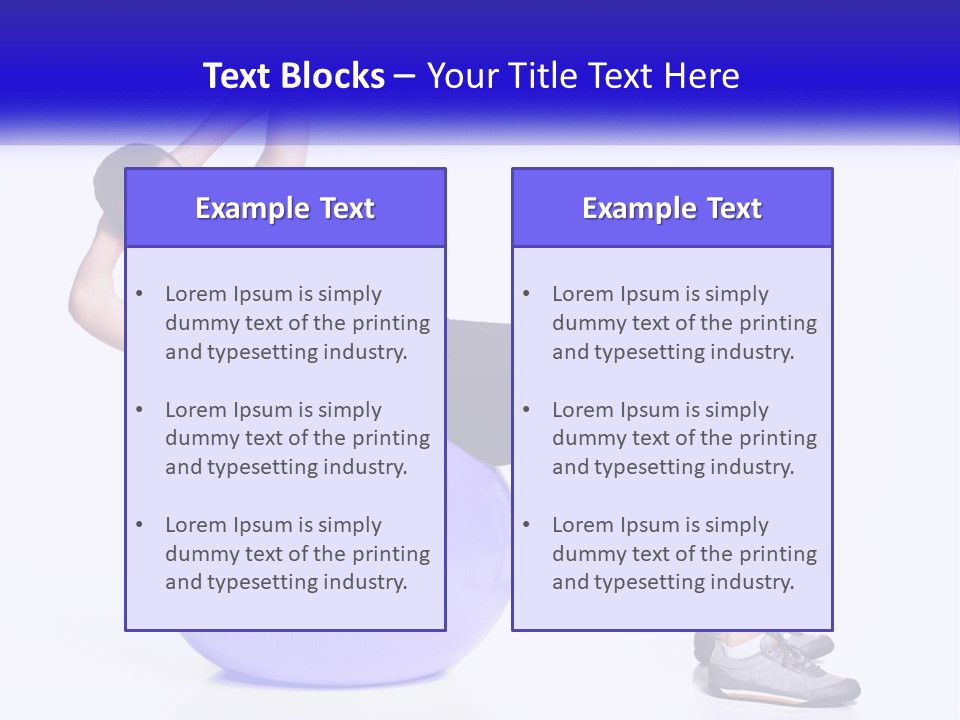 Body Floor Yoga PowerPoint Template