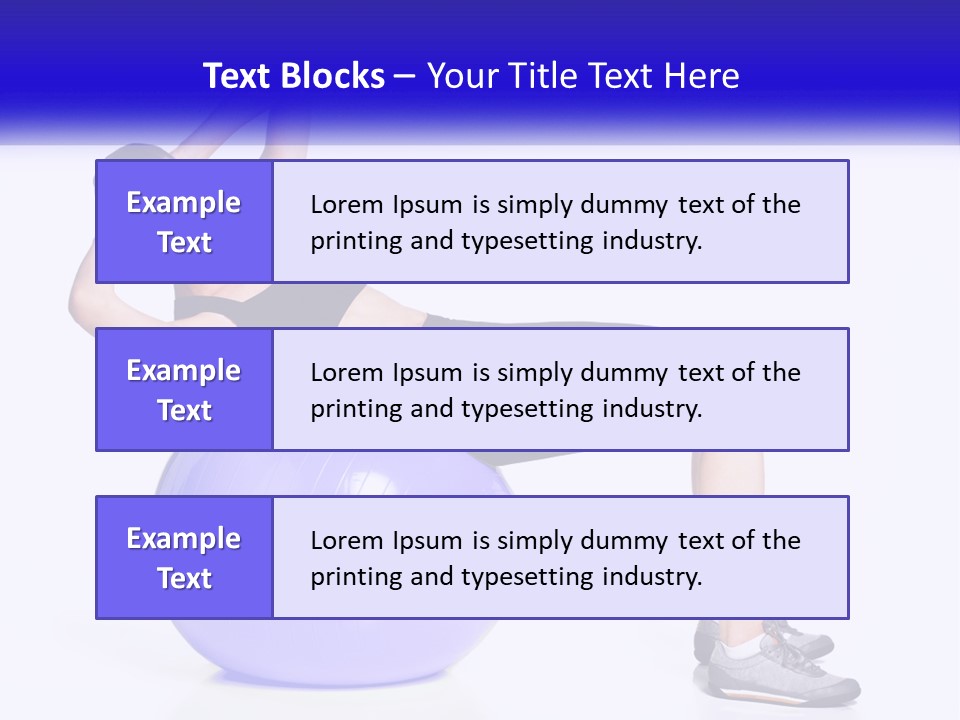 Body Floor Yoga PowerPoint Template