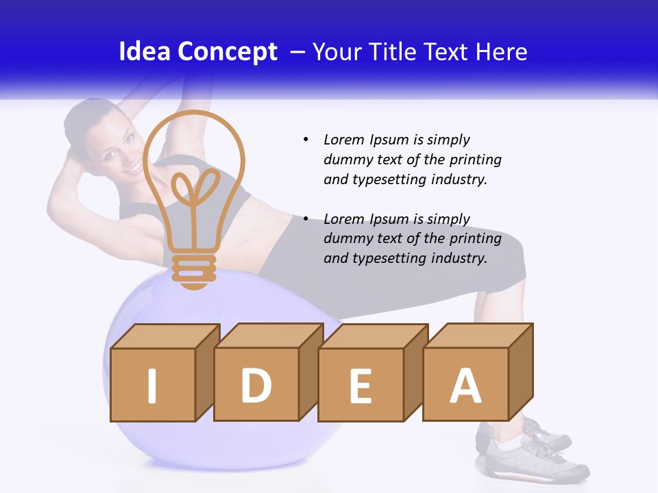 Body Floor Yoga PowerPoint Template