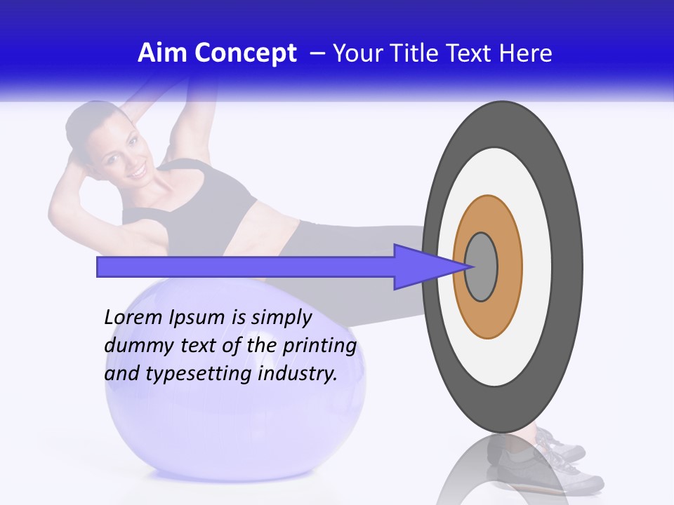 Body Floor Yoga PowerPoint Template