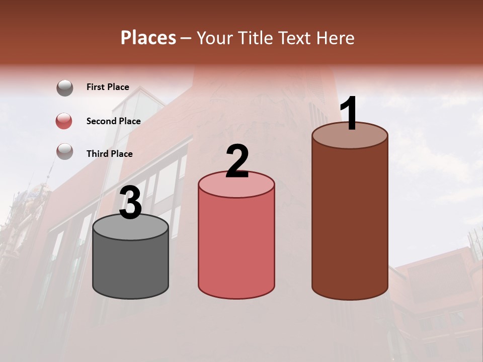 City Floral Mediterranean PowerPoint Template