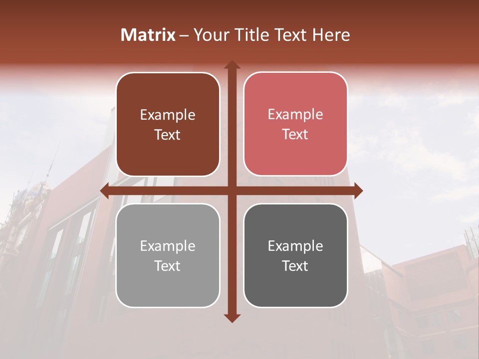 City Floral Mediterranean PowerPoint Template