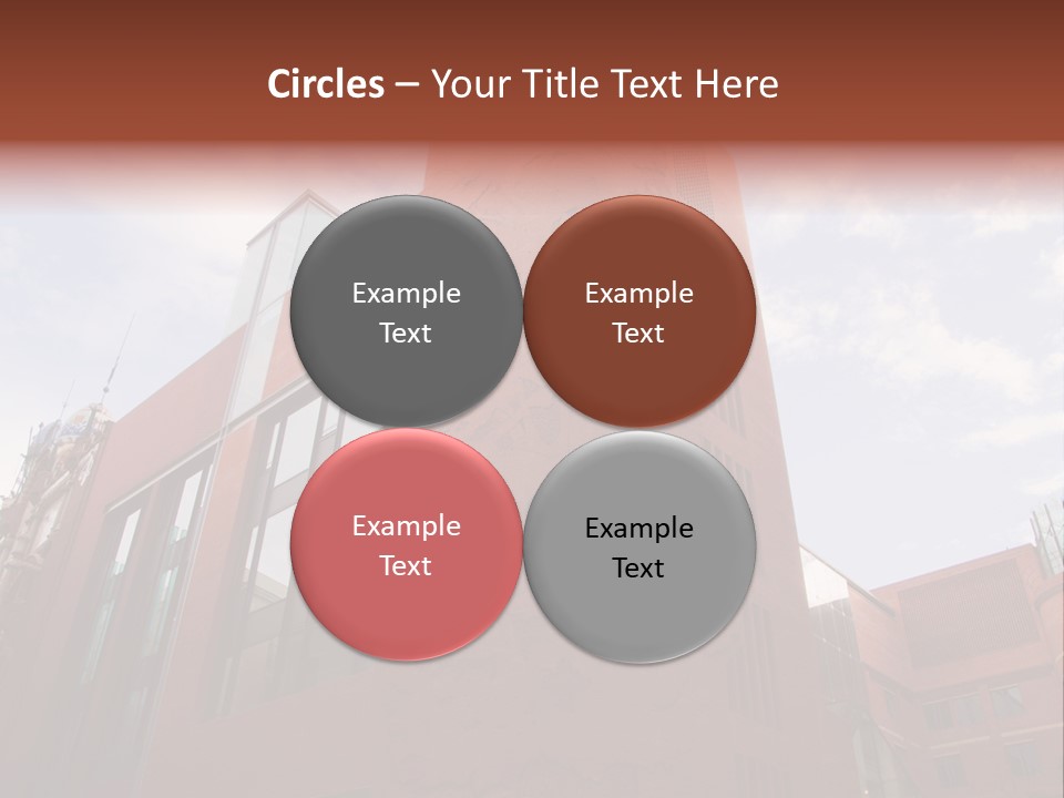 City Floral Mediterranean PowerPoint Template