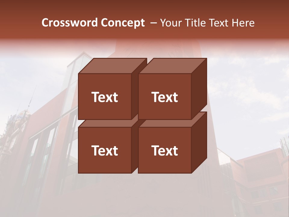 City Floral Mediterranean PowerPoint Template