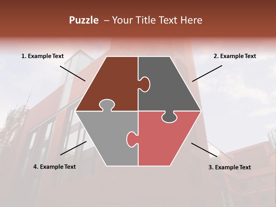 City Floral Mediterranean PowerPoint Template