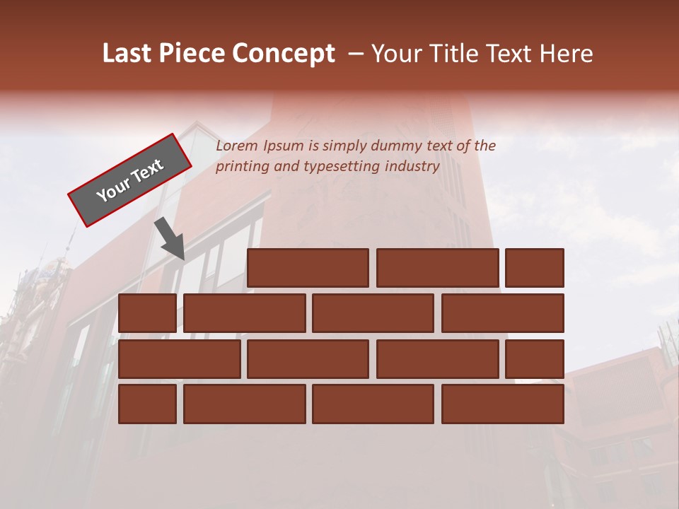 City Floral Mediterranean PowerPoint Template