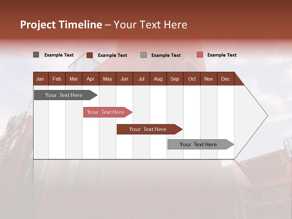City Floral Mediterranean PowerPoint Template