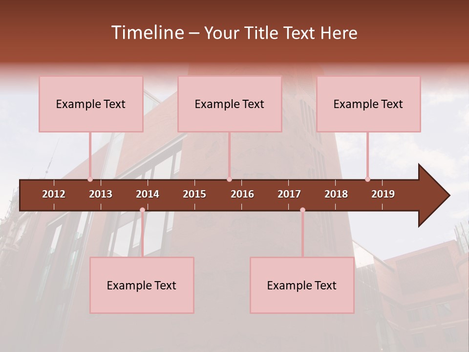 City Floral Mediterranean PowerPoint Template