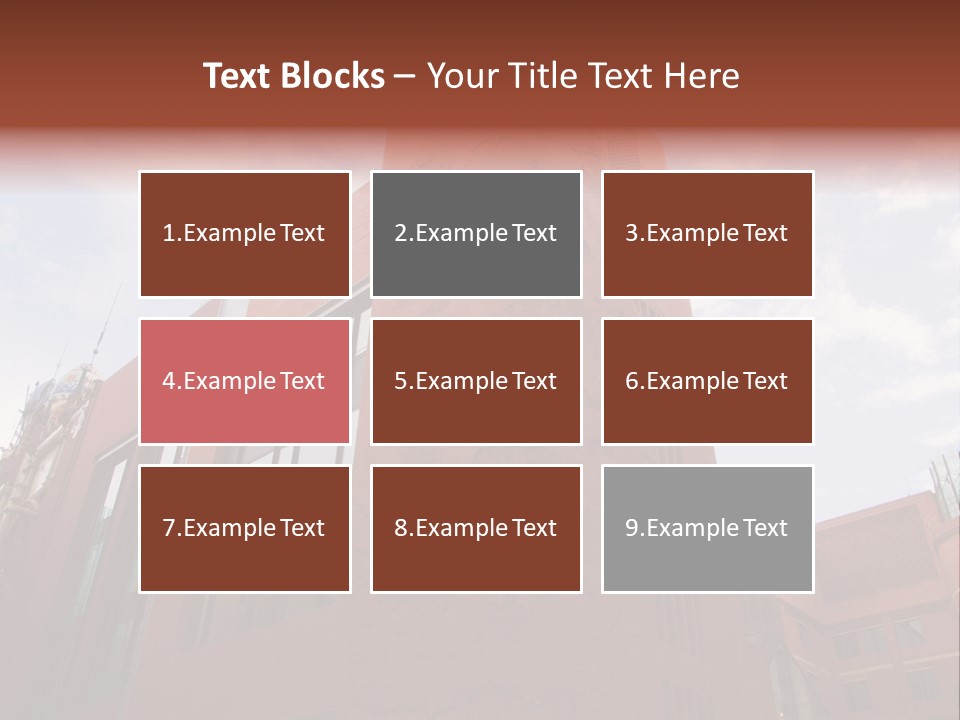 City Floral Mediterranean PowerPoint Template