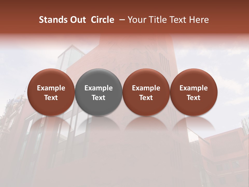 City Floral Mediterranean PowerPoint Template