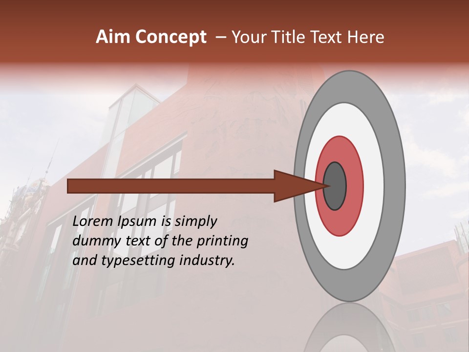 City Floral Mediterranean PowerPoint Template