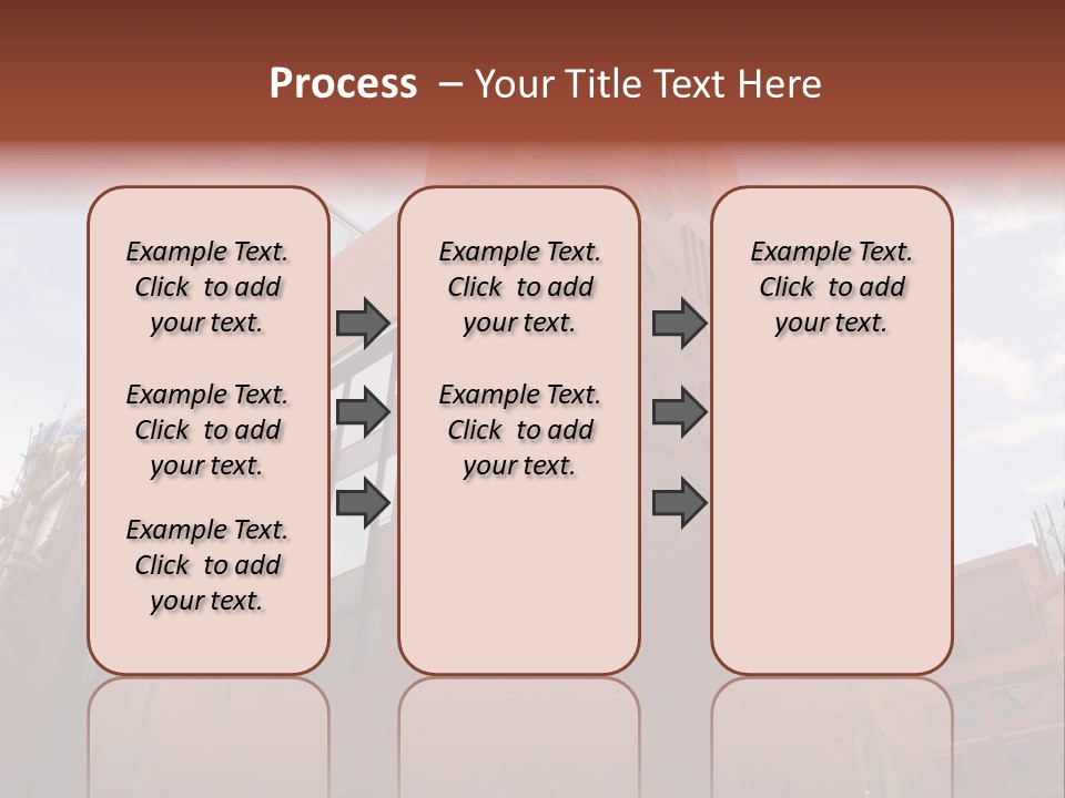 City Floral Mediterranean PowerPoint Template