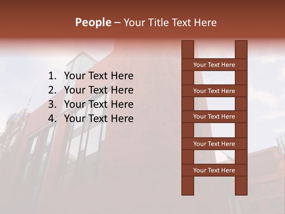 City Floral Mediterranean PowerPoint Template