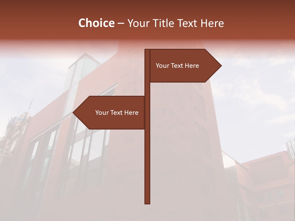 City Floral Mediterranean PowerPoint Template