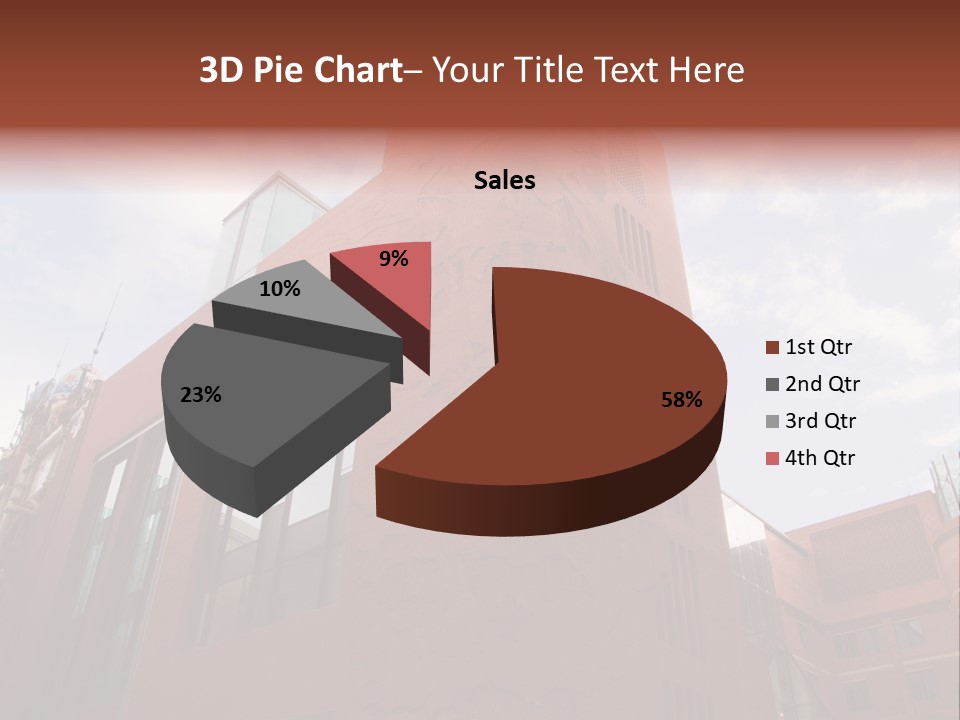 City Floral Mediterranean PowerPoint Template