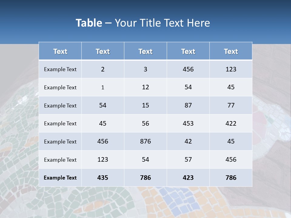 Plant Europe Texture PowerPoint Template