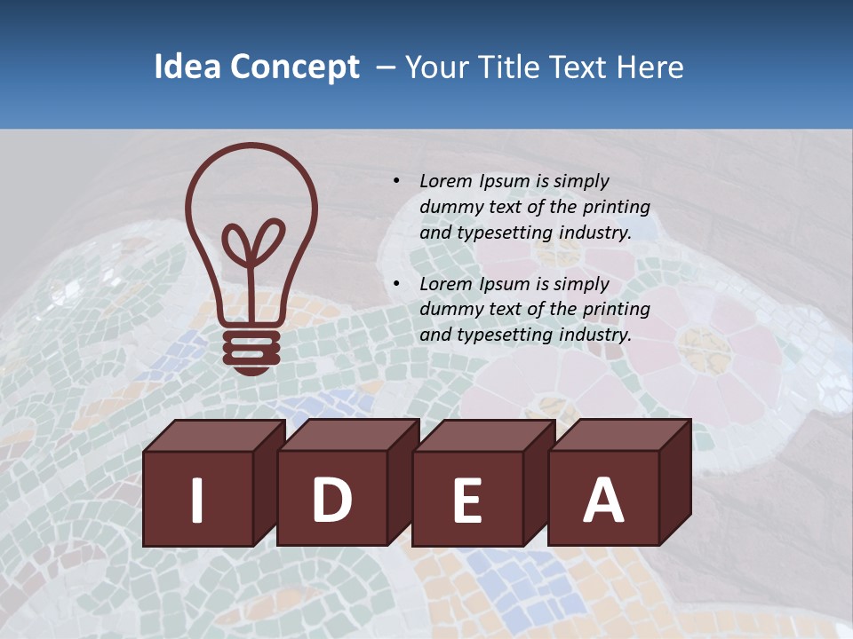 Plant Europe Texture PowerPoint Template