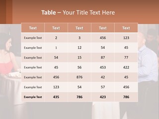 Lady Sexy Wine PowerPoint Template