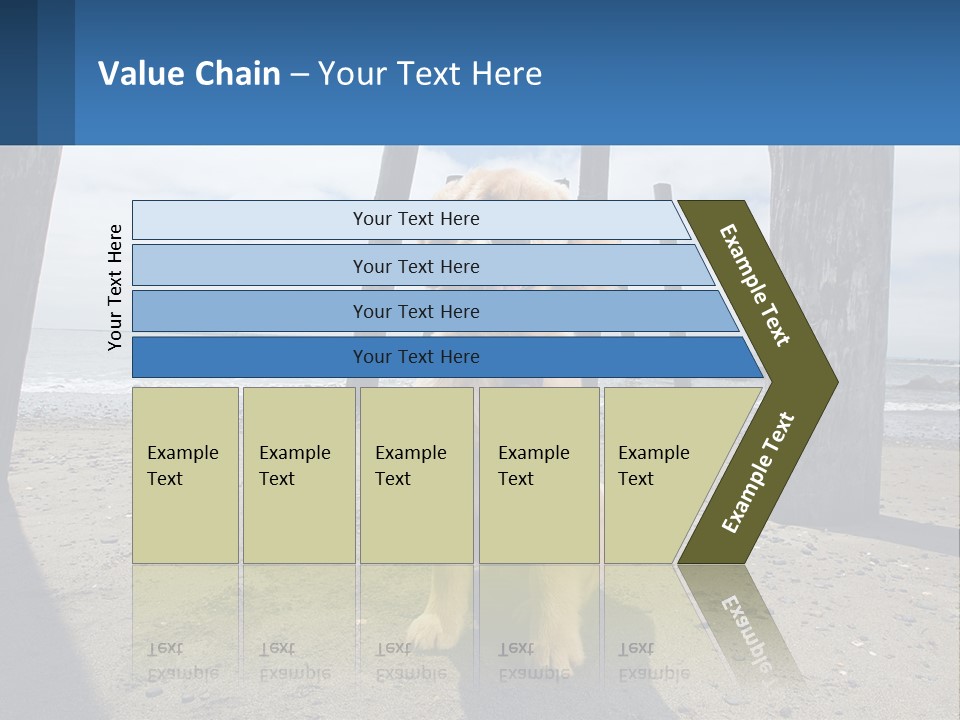 Animal Cute Puppy PowerPoint Template