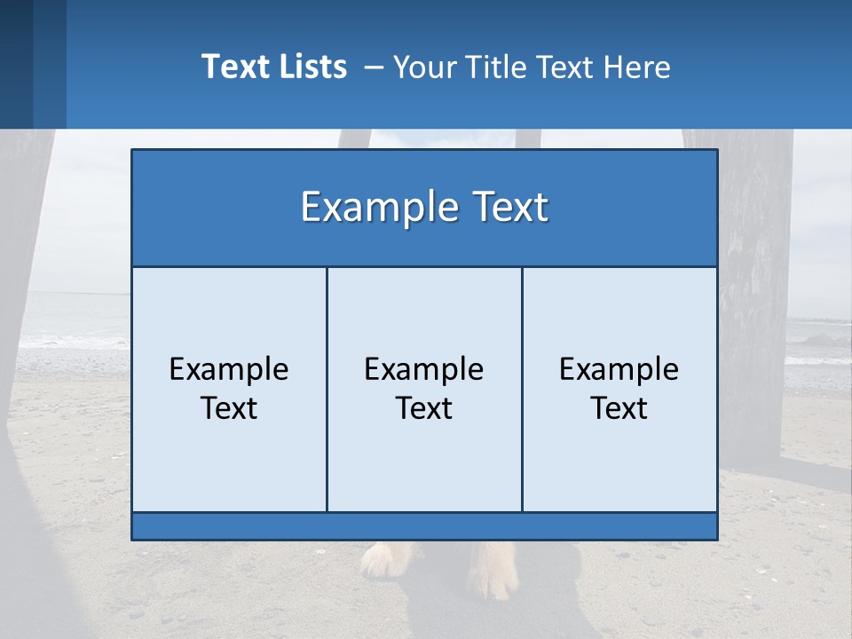 Animal Cute Puppy PowerPoint Template