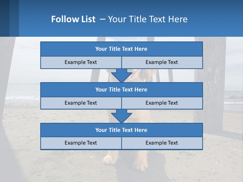 Animal Cute Puppy PowerPoint Template