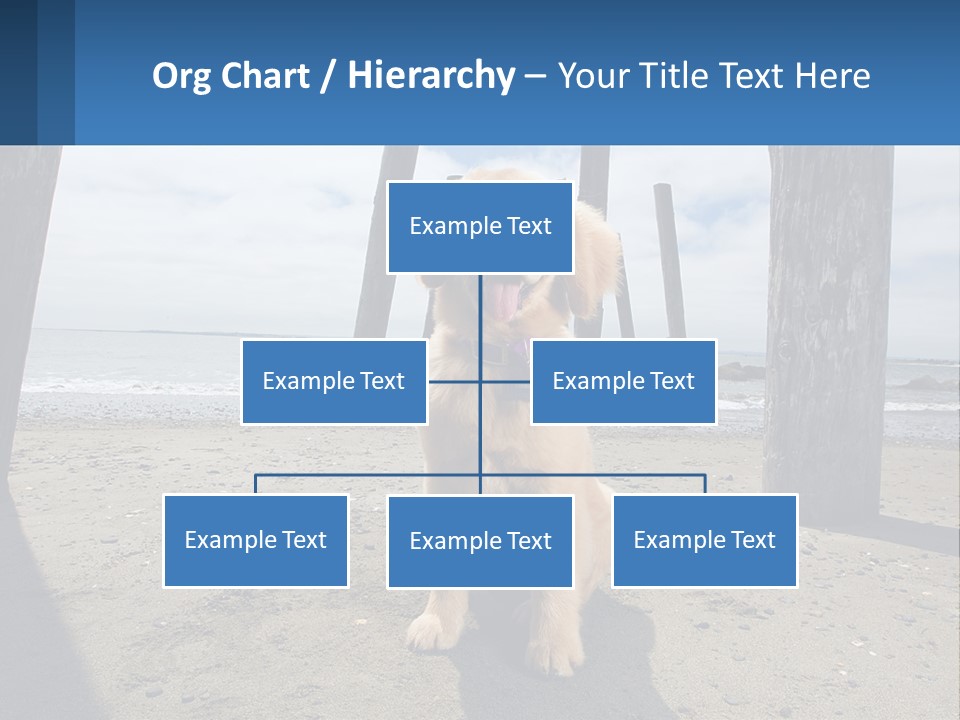 Animal Cute Puppy PowerPoint Template