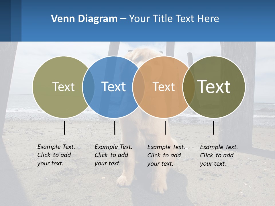 Animal Cute Puppy PowerPoint Template